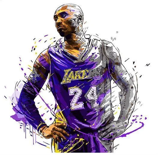 Legendary Kobe Bryant - People Paint By Numbers DQ33807