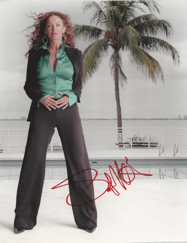 Sofia Milos - CSI Miami signed Photo Poster painting