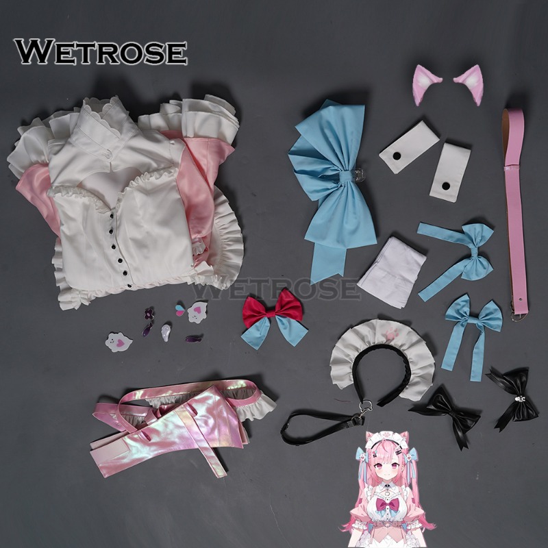 [Wetrose] In Stock Yuuki Sakuna 結城さくな 2024 Birthday Cosplay Costume コスプレ Full Set