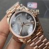 Rolex Day-Date m228235-0055 Rose gold with Slate Ombr&eacute; Dial President bracelet (40mm) Super Clone