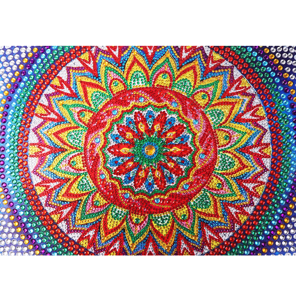 

Mandala - Crystal Special Shaped Diamond Painting - 40*30CM, 501 Original