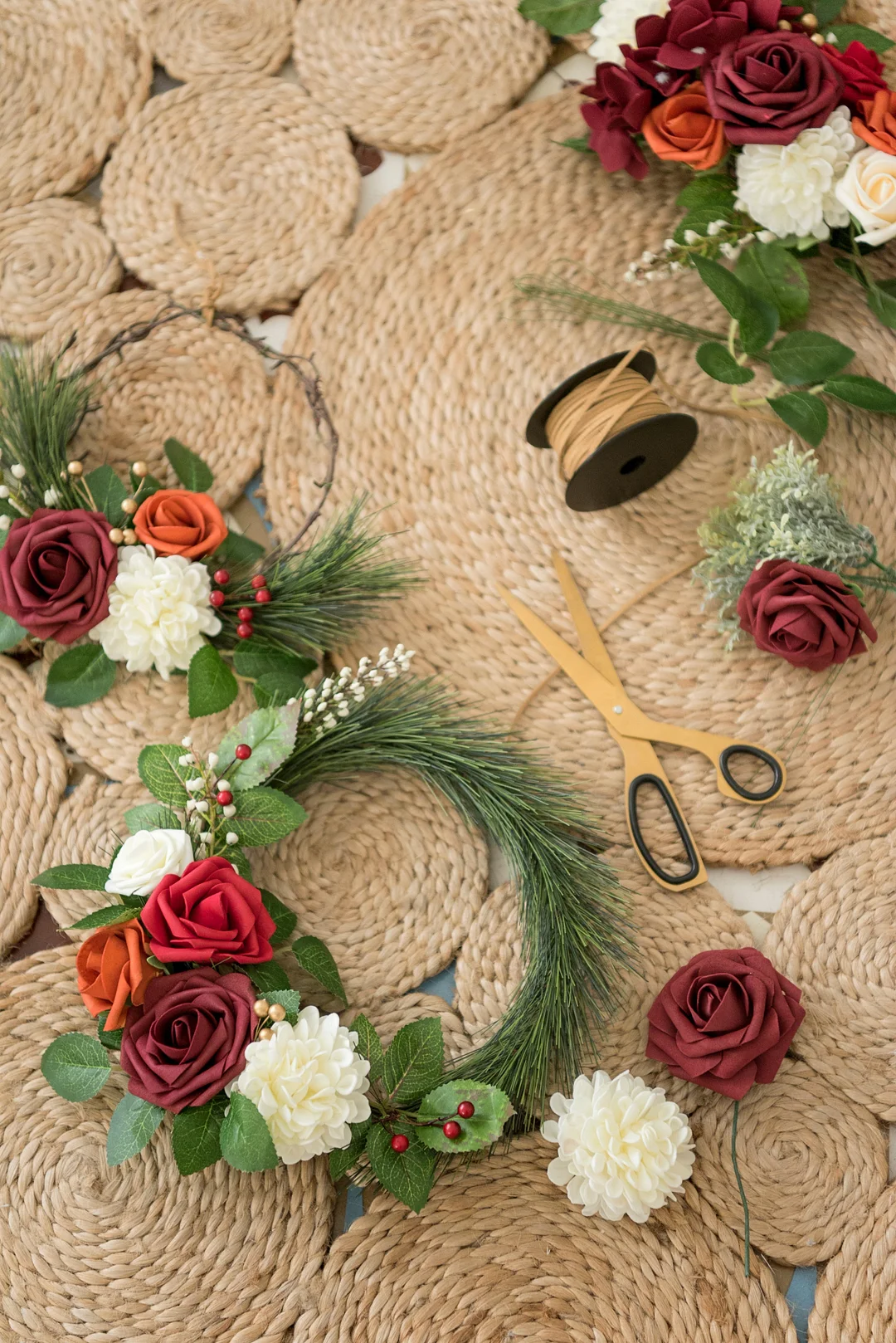 3" Foam Rose with Stem - 56 Colors