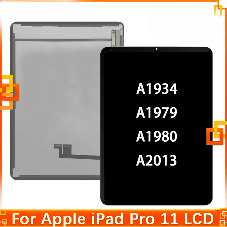For Apple iPad Pro 11 1st 2nd A1980 A1934 A1979 A2013 A2068 A2230 A2228 LCD Touch Screen Panel Replacemet Display 100% Tested