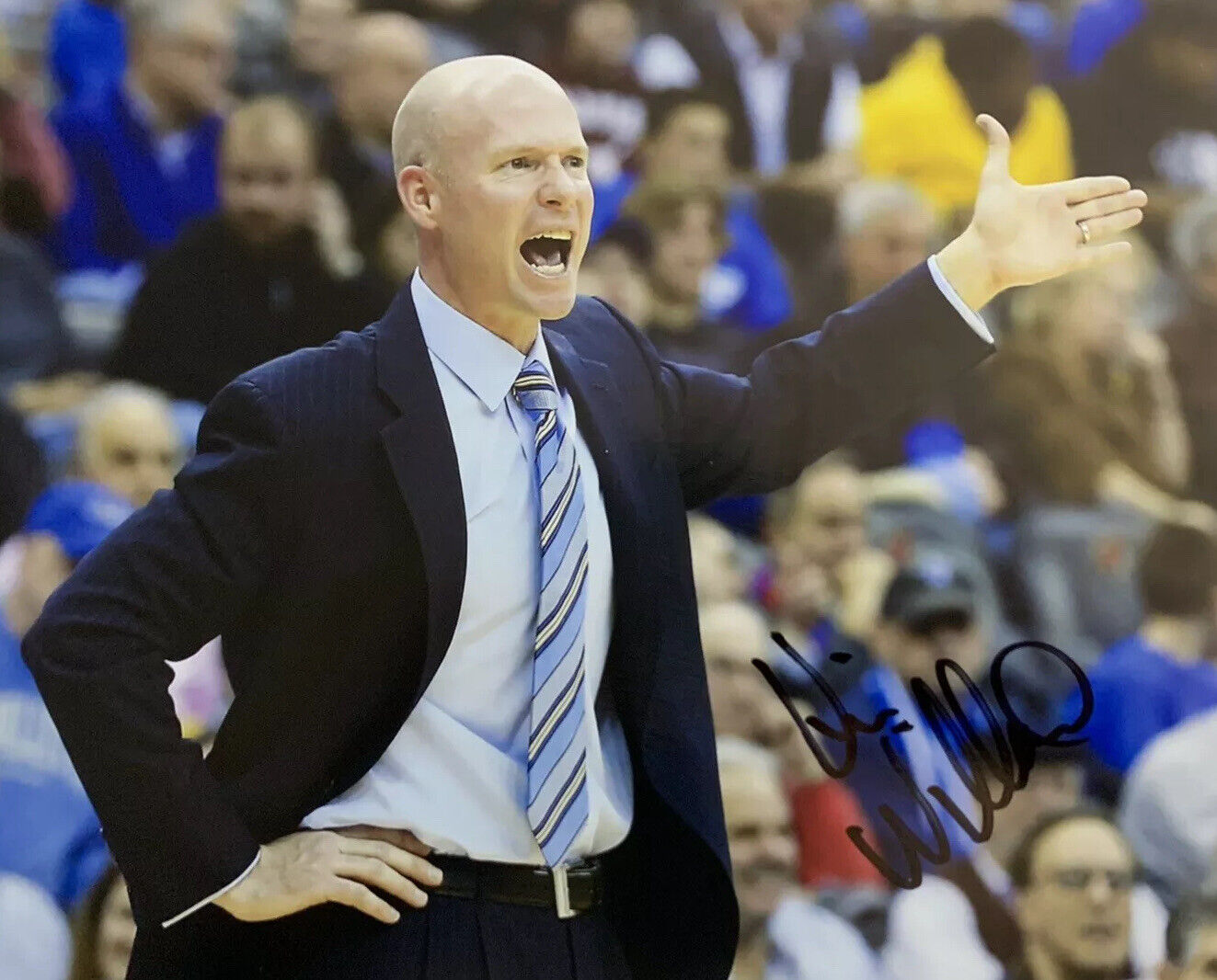 KEVIN WILLARD SIGNED 8x10 Photo Poster painting SETON HALL PIRATES BASKETBALL COACH AUTHENTIC