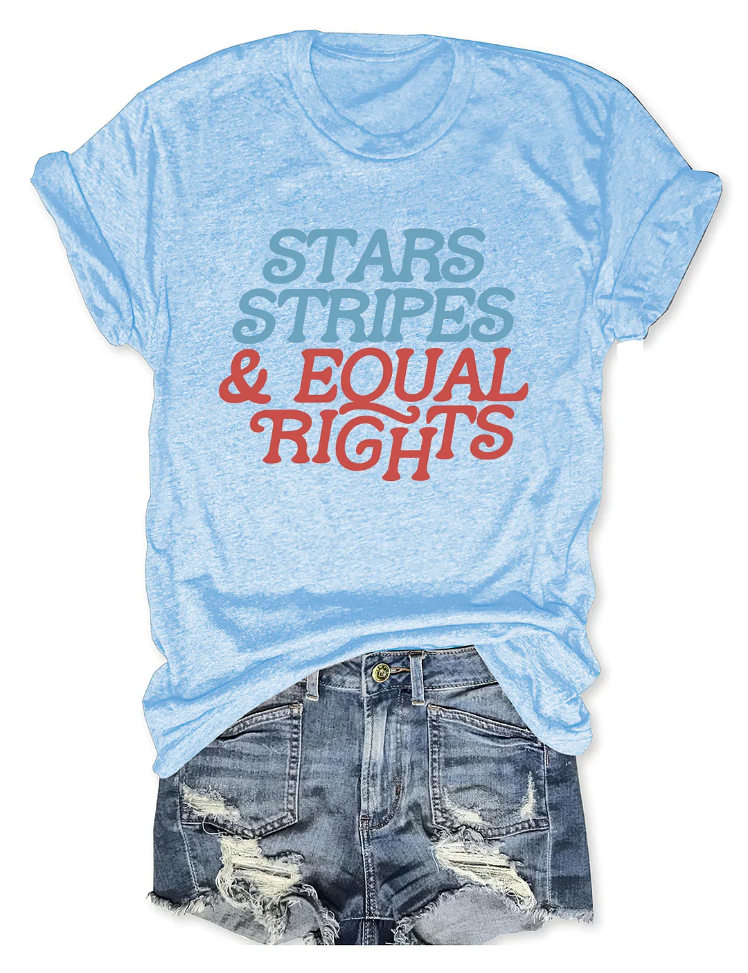 Stars And Stripes Equal Rights T-shirt