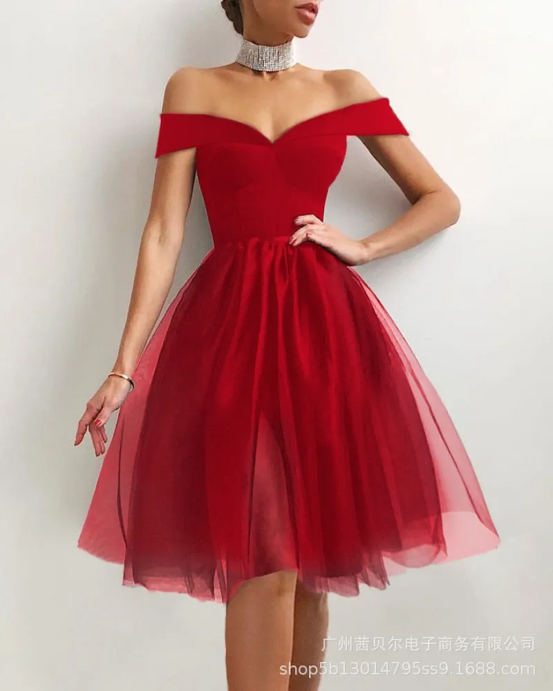 2021 new white sexy sling mesh dress strawberry dress  dress for women