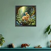 Diamond Painting-DIY Full Round Drill Bunny in the Forest