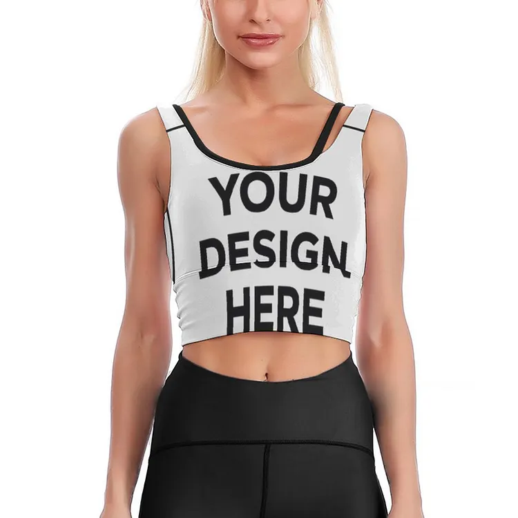 Personalized Design Women's Crop Top Full Print