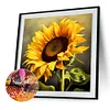 Sunflower-Full Round Diamond Painting 30*30CM