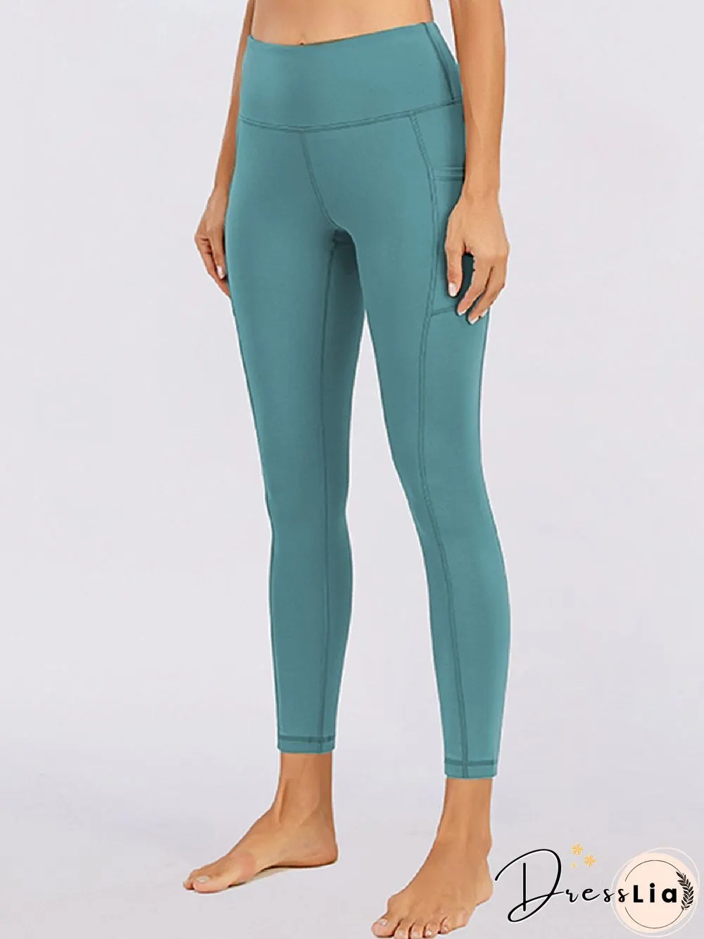 Solid Sheath Sports Yoga Fitness SweatSweatpants