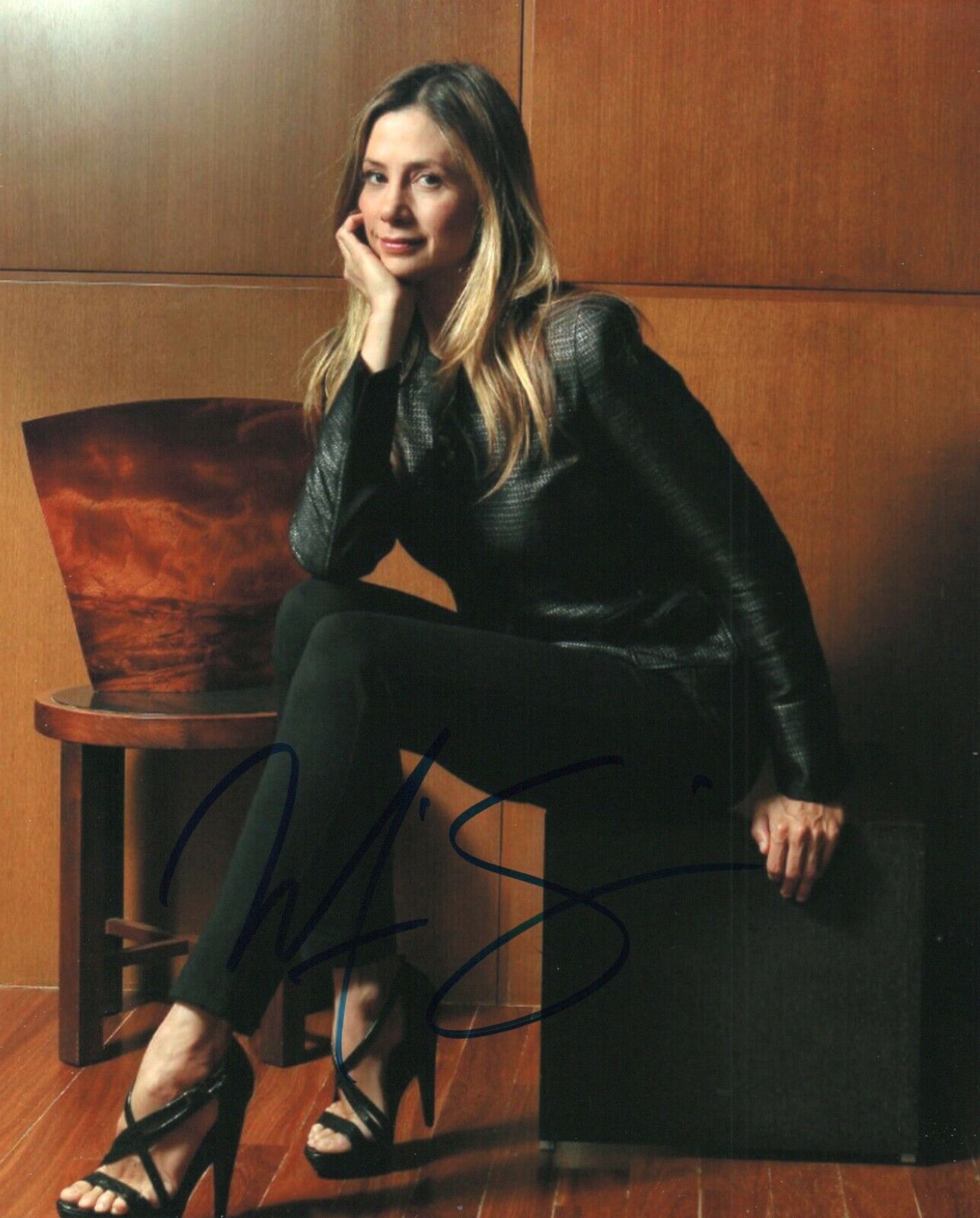 Autographed Mira Sorvino signed 8 x 10 Photo Poster painting Very Nice