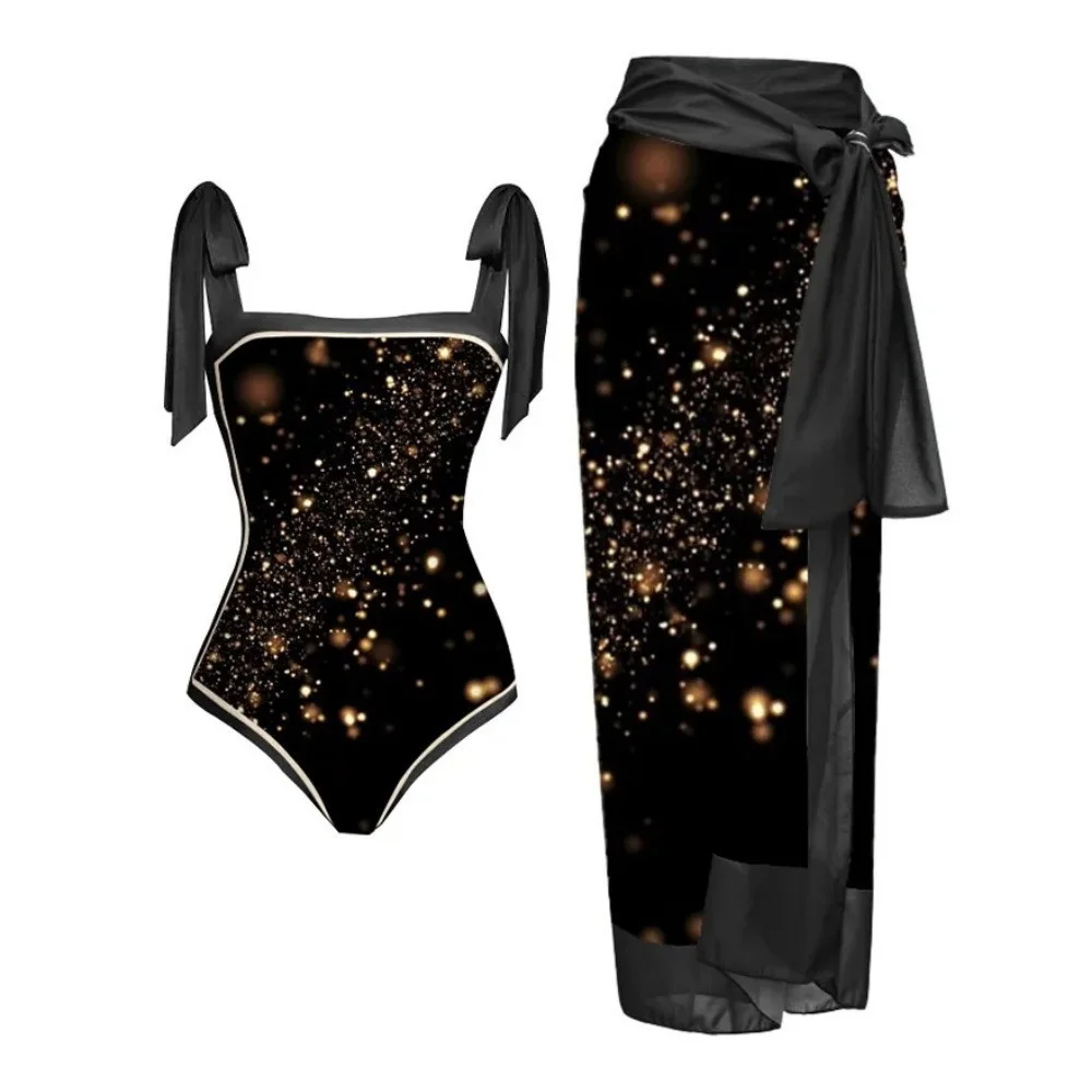 Uveng Uveng One-Piece Bikini Suit Women's Bikini Three-Piece Set