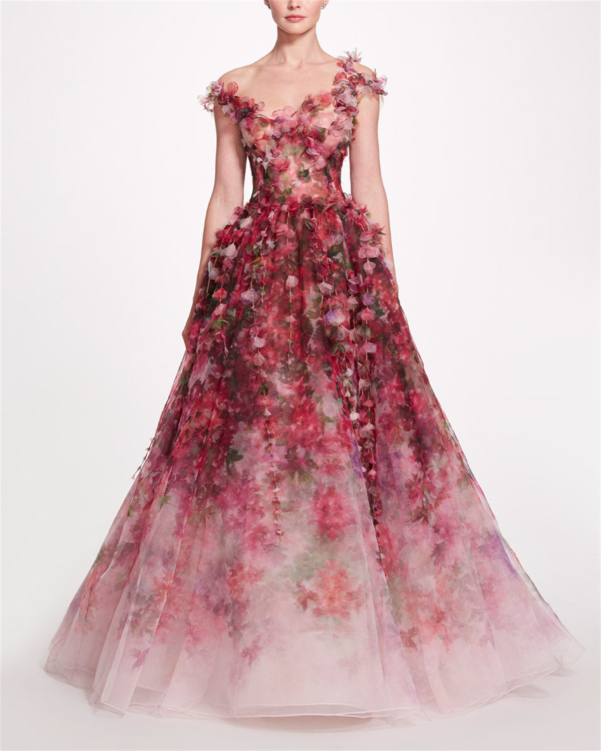 2023-Floral Wedding Dress