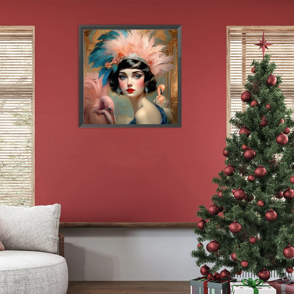 DIY Paint By Number 40*40cm - Lady