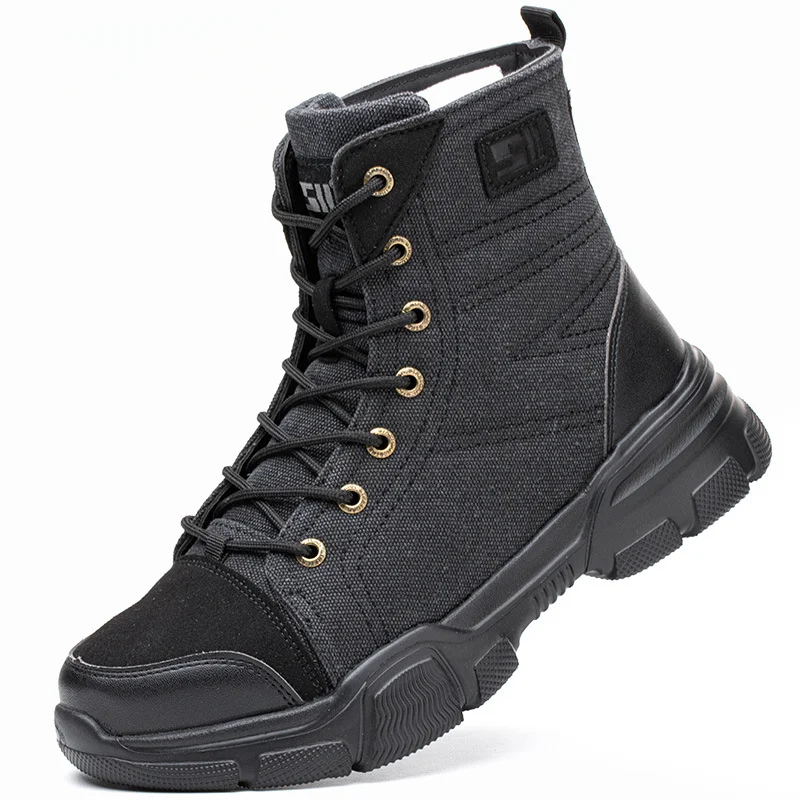 Letclo™ High Top Non-Slip Steel Toe Boots letclo Letclo