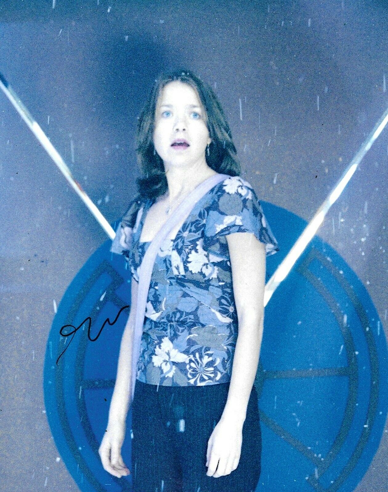 Anna Maxwell Martin Signed Doctor Who 10x8 Photo Poster painting AFTAL