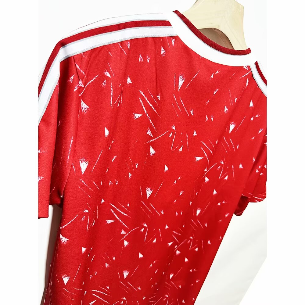 Retro 89/91 Liverpool Home with patch Football Shirt Thai Quality