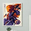 Captain America - Rundbohrer Diamantmalerei - 40*50cm