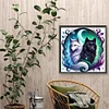 Diamond Painting-DIY Full Round Drill Wolf