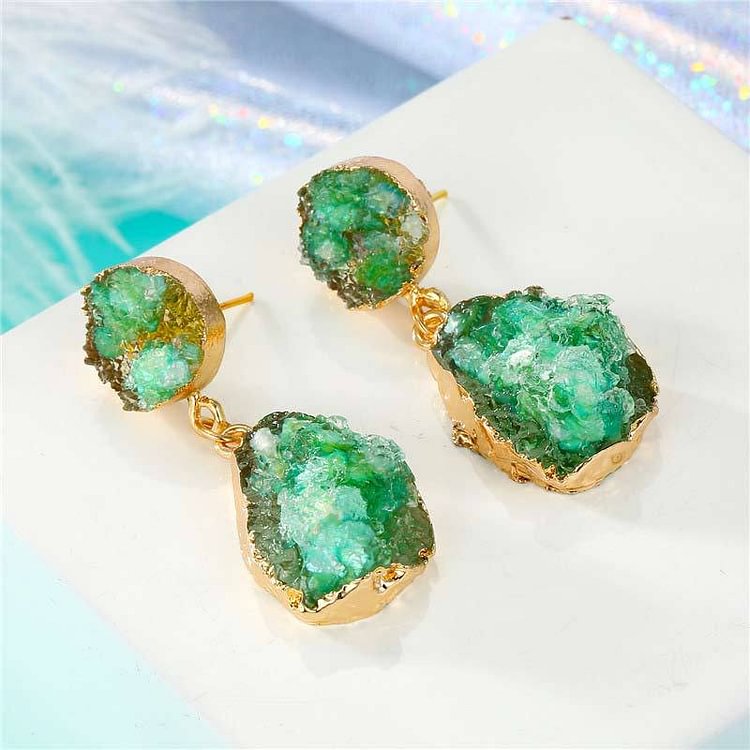 Green Aventurine Earrings
