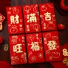6PCS Creative CNY Red Packet Envelope