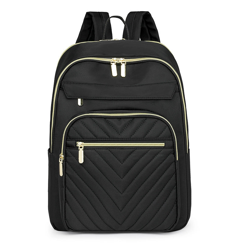 Waterproof Chevron Casual Women’s Backpack