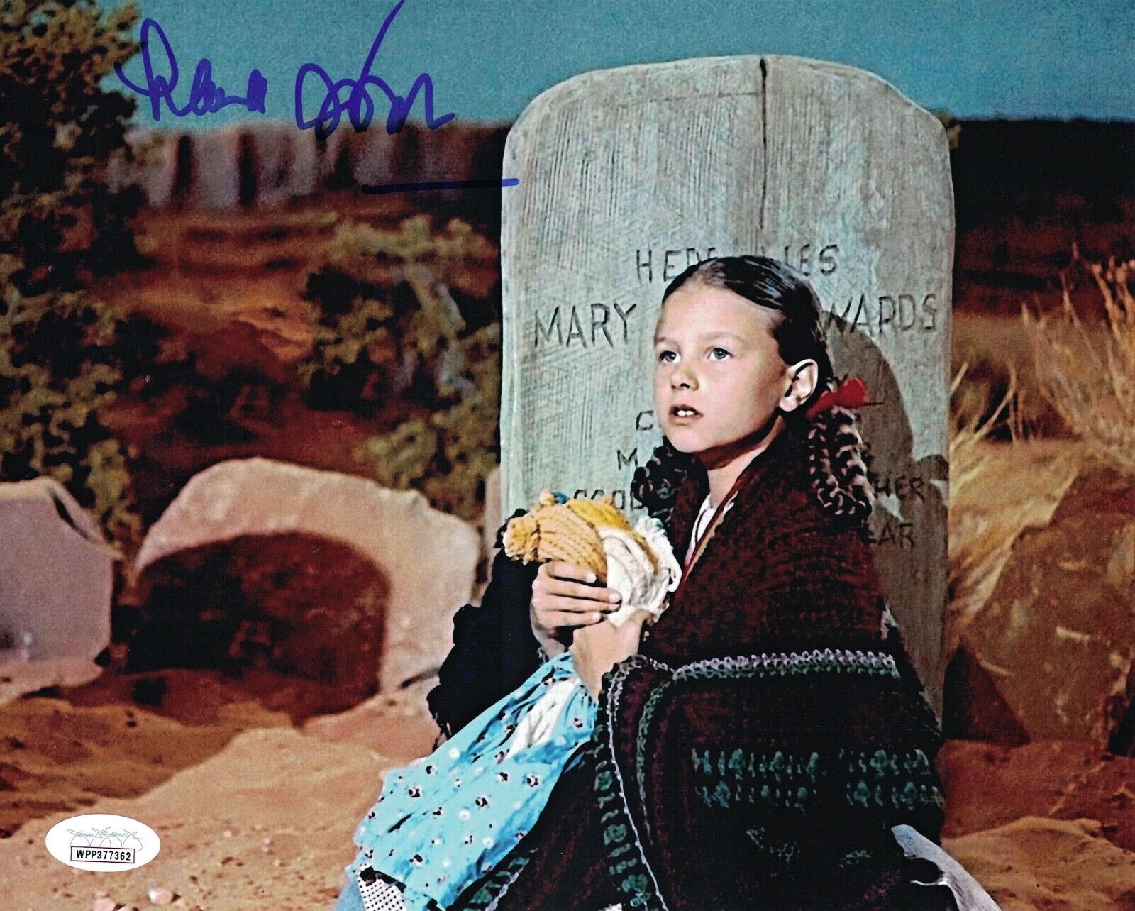 LANA WOOD Signed The Searchers WESTERN 8x10 Photo Poster painting In Person Autograph JSA COA