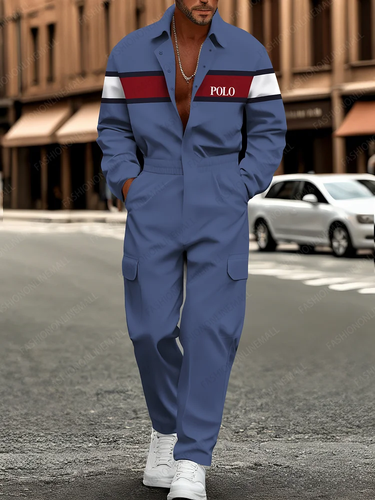 Herren Arbeitskleidung einteiliges langärmeliges Outfit