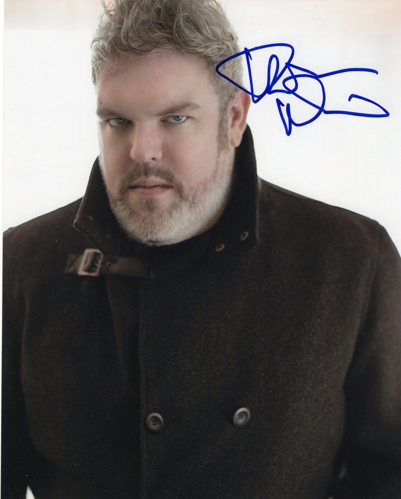 Kristian Nairn Game of Thrones Hodor Signed 8x10 Photo Poster painting w/COA #4