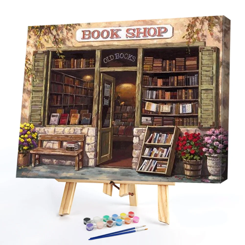 Bookshop - Paint By Numbers(50*40CM)