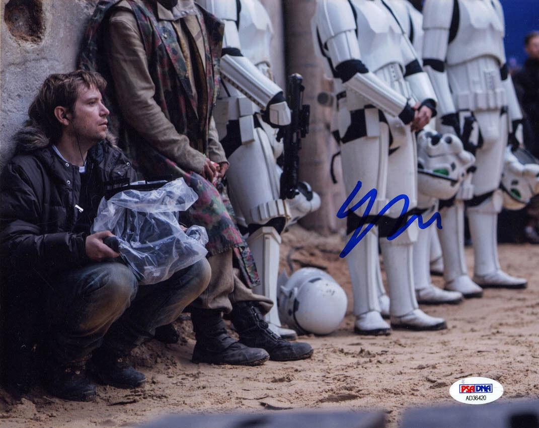 Gareth Edwards SIGNED 8x10 Photo Poster painting DIRECTOR Rogue One RARE PSA/DNA AUTOGRAPHED