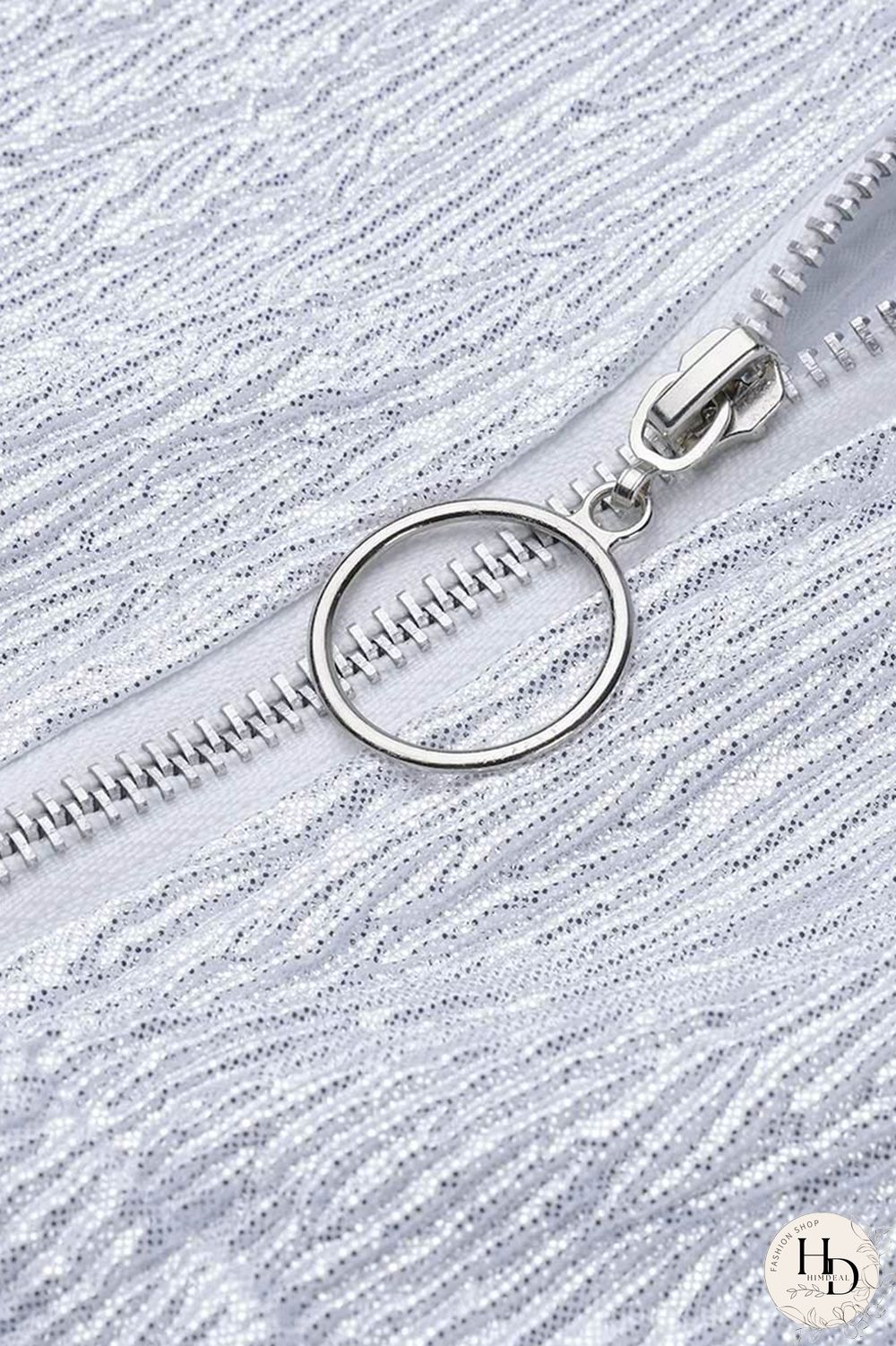 Black Trendy Zipper Design Blending One-piece Jumpsuit