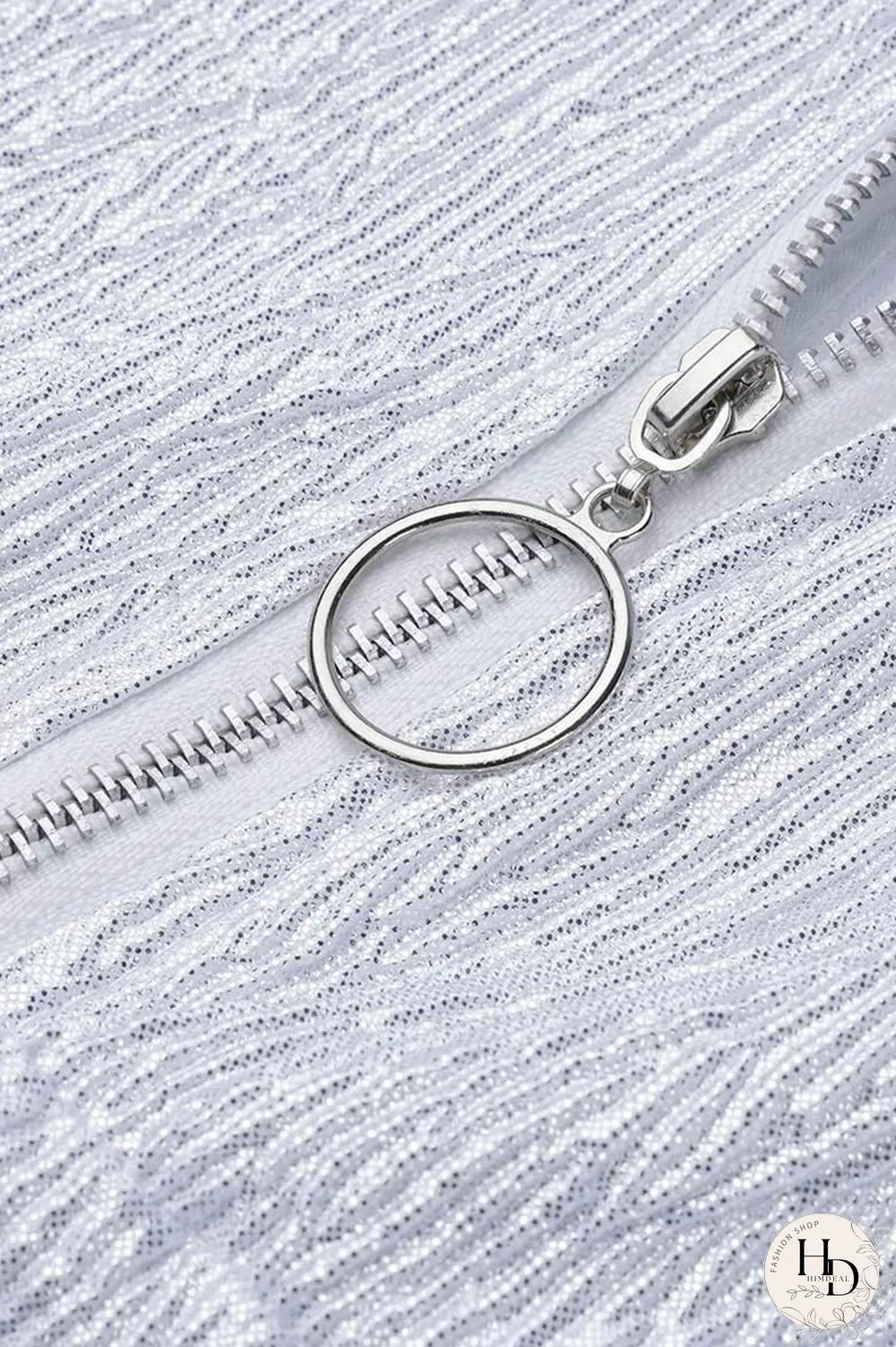 Black Trendy Zipper Design Blending One-piece Jumpsuit