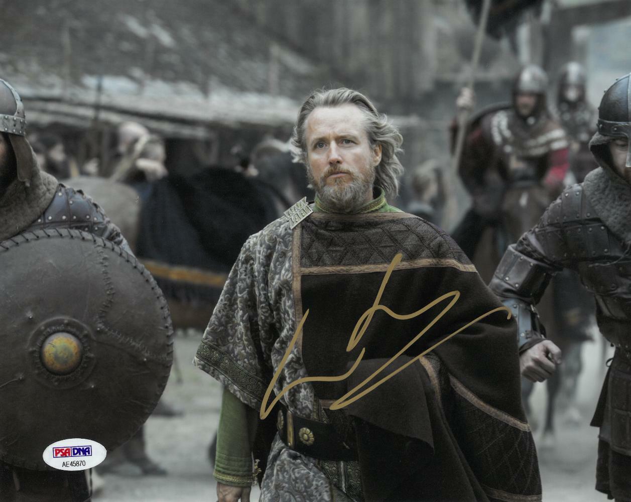Linus Roache Signed Vikings Authentic Autographed 8x10 Photo Poster painting PSA/DNA #AE45870