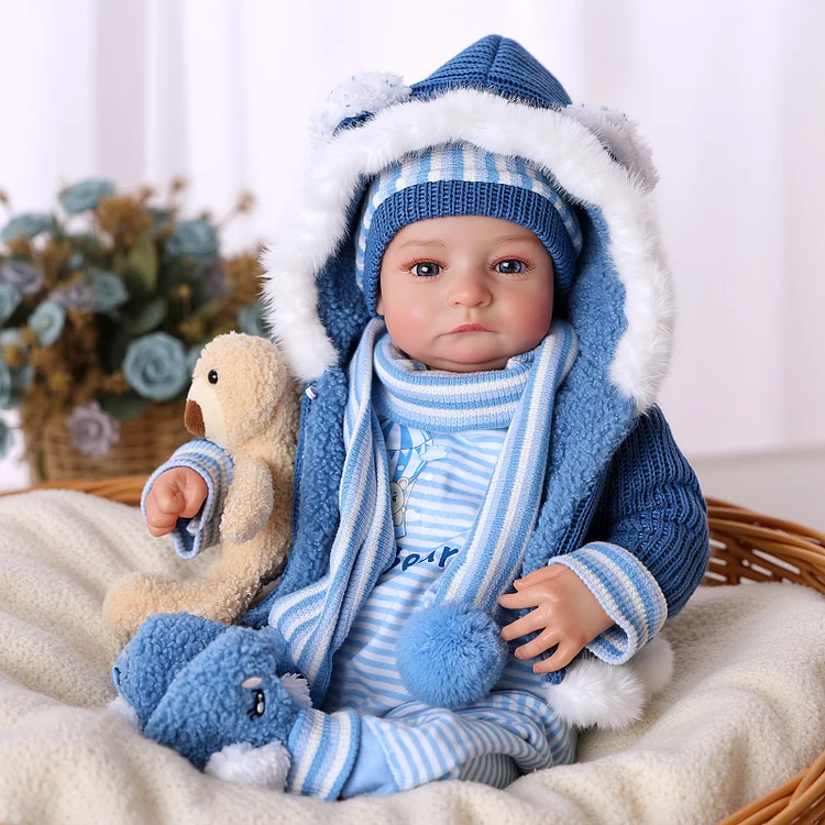 Babeside Smiling Reborn Baby Aiden 20" Boy Healing of the Heart