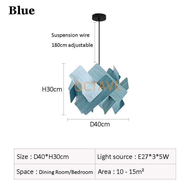 Nordic Minimalist Pendant Lights Modern Creative Acrylic Bedroom Living Room Dining Room Bar Table Study Decor LED Hanging Lamp