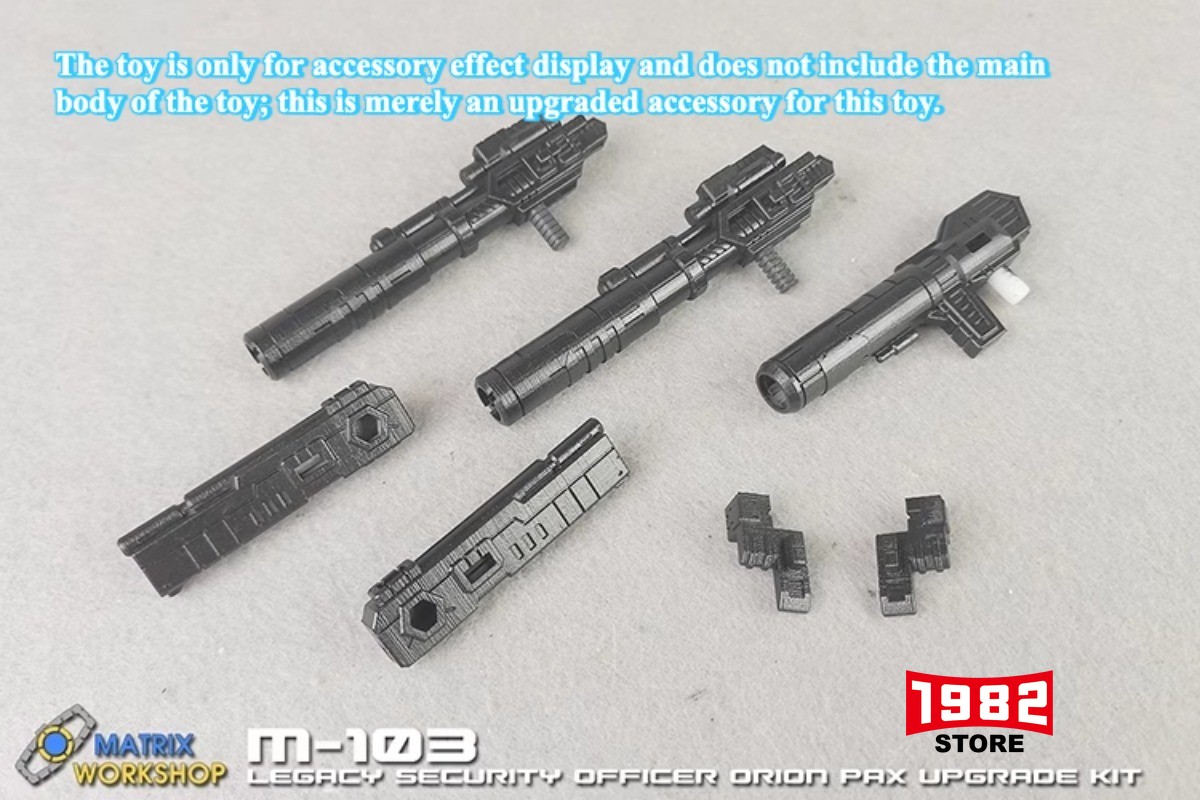 MATRIXWORKSHOP M-103 LEGACY SECURITY OFFICER ORION PAX UPGRADE KIT Action Figure