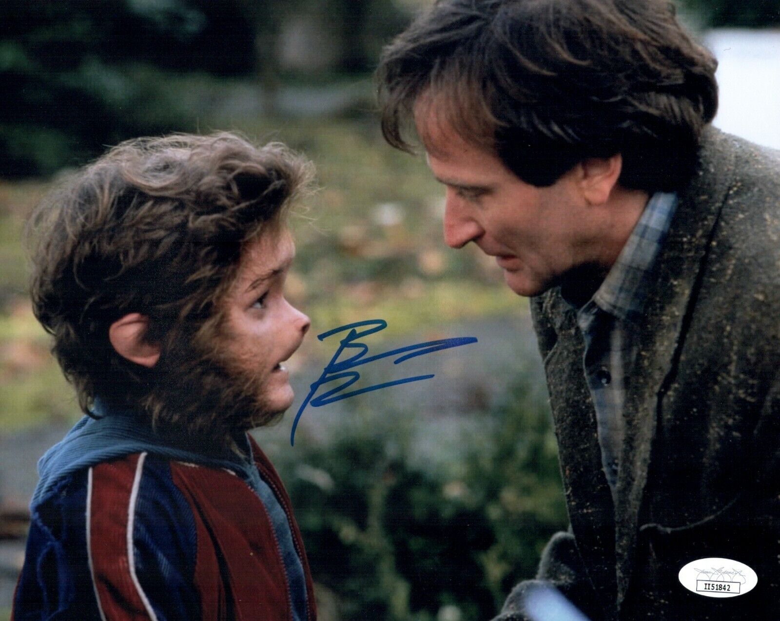 BRADLEY PIERCE Signed JUMANJI Peter Shepherd 8x10 Photo Poster painting Autograph JSA COA Cert