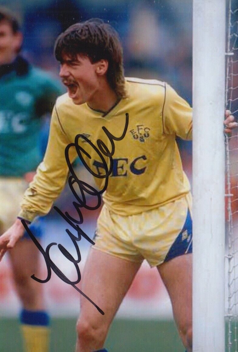 IAN SNODIN HAND SIGNED 6X4 Photo Poster painting EVERTON FOOTBALL AUTOGRAPH 3