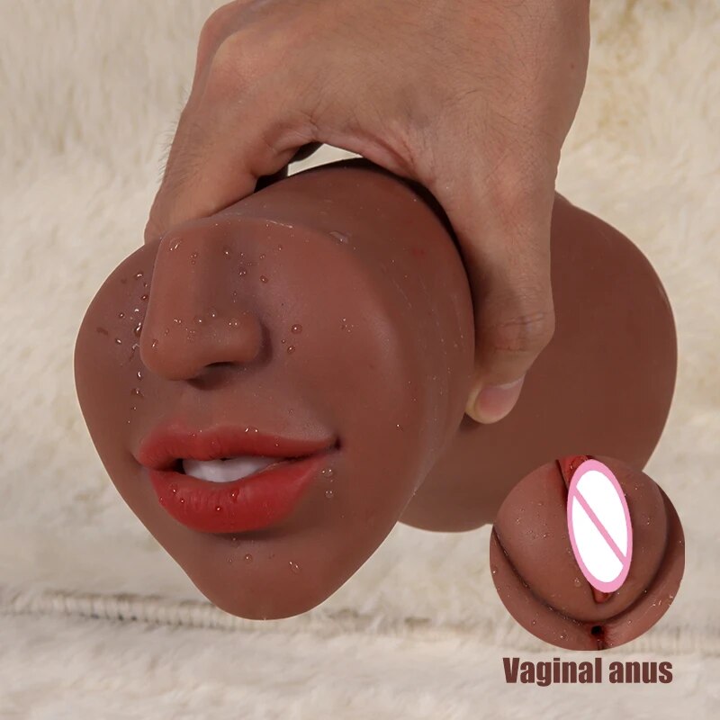 Realistic Silicone Vagina Masturbator for Men