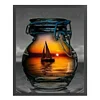 Sailing Boat In A Bottle - 11CT Counted Cross Stitch 40*50cm/15.75*19.69in