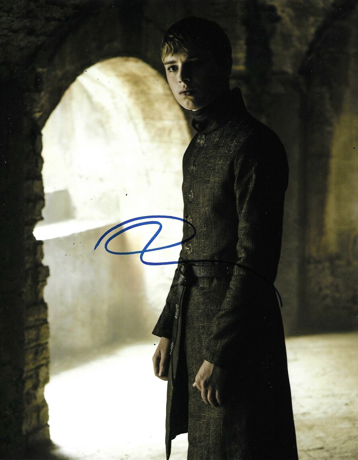 Dean-Charles Chapman Signed Game Of Thrones 10x8 Photo Poster painting AFTAL