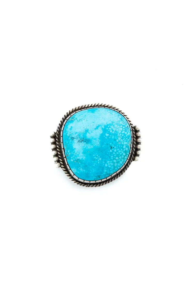 Ring, Turquoise, Single Stone, Vintage, 612