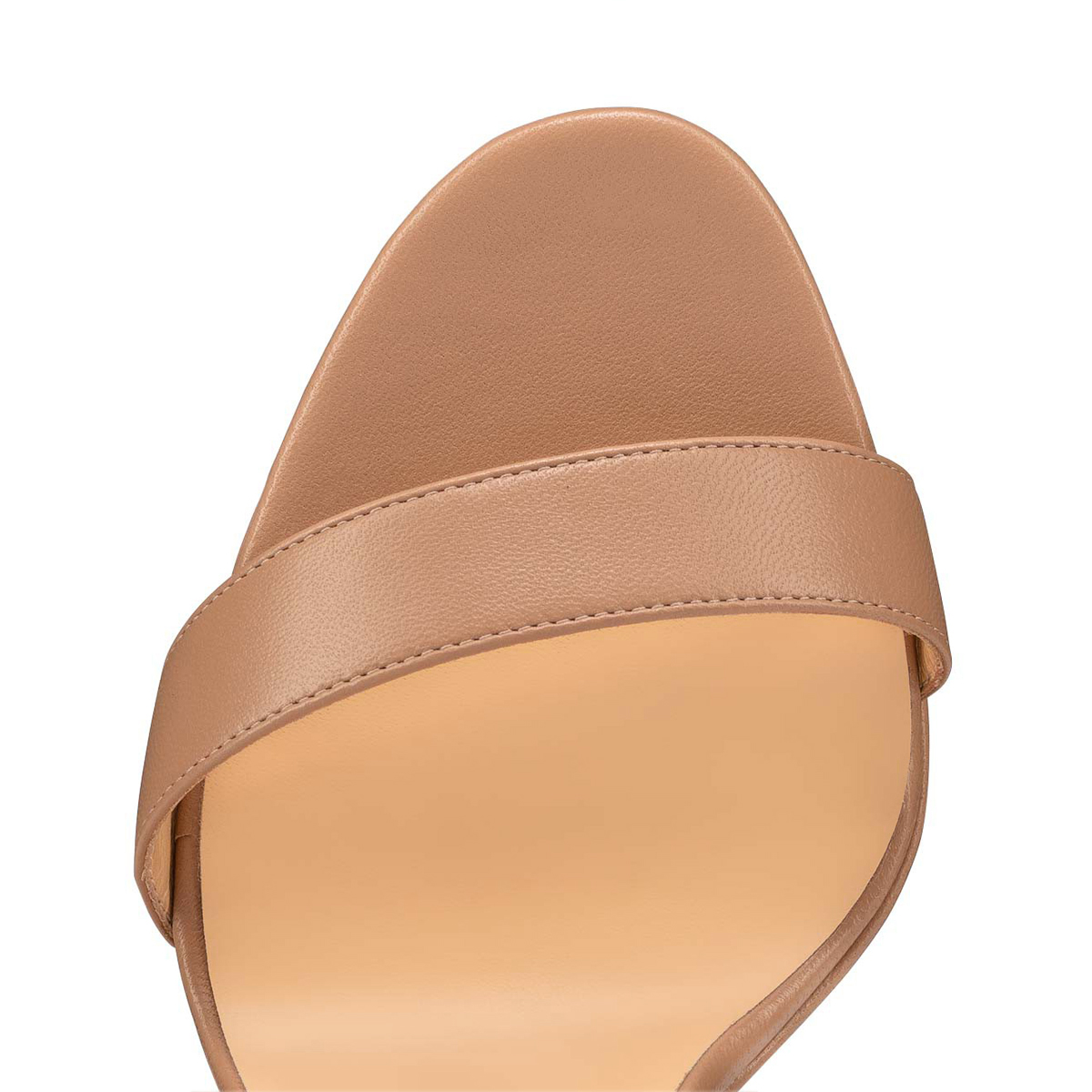 145mm Open Toe Platform Sandals Ankle Strap High Heel Matte  Summer Shoes-MERUMOTE