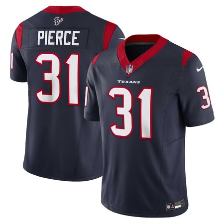Men's  Dameon Pierce Navy Houston Texans #31 Vapor F.U.S.E. Limited Jersey