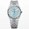 Rolex Land-Dweller 40mm Ice Blue Dial M127336-0001 Super Clone