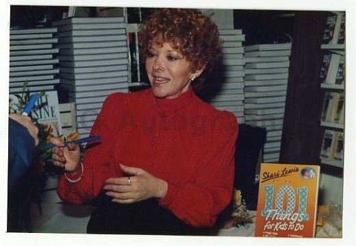 Shari Lewis - Candid Photo Poster painting by Peter Warrack - Previously Unpublished