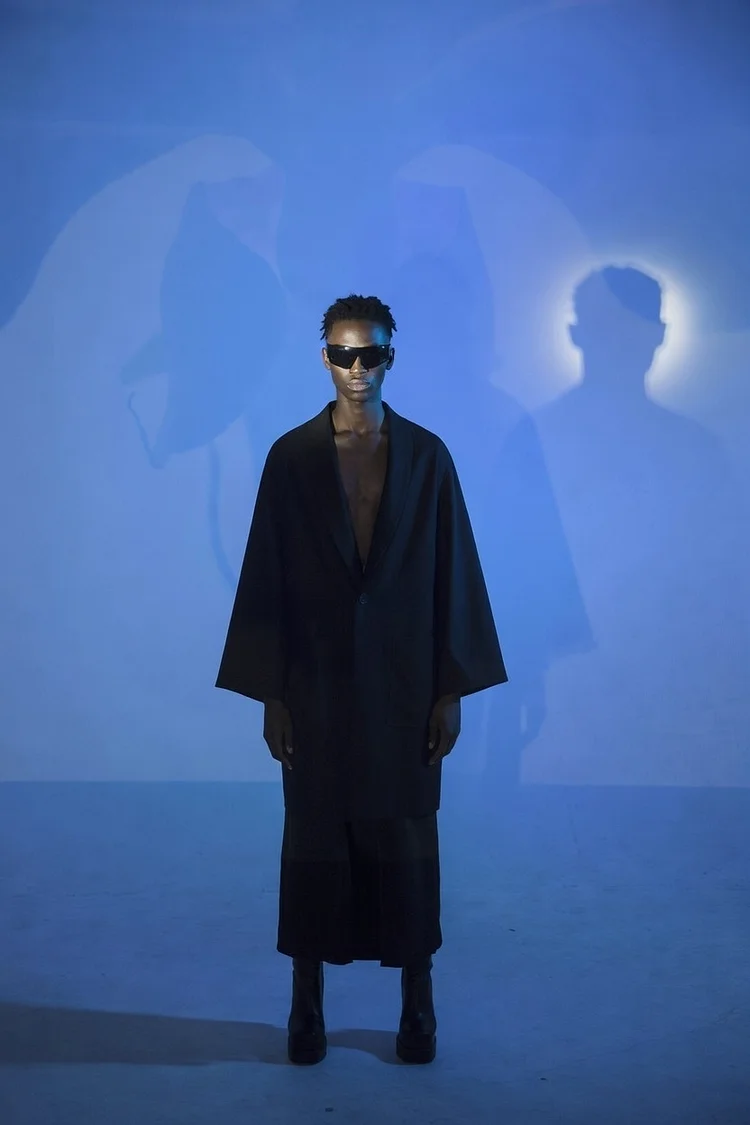 JUMA Unisex Upcycled Cargo Jacket - Black