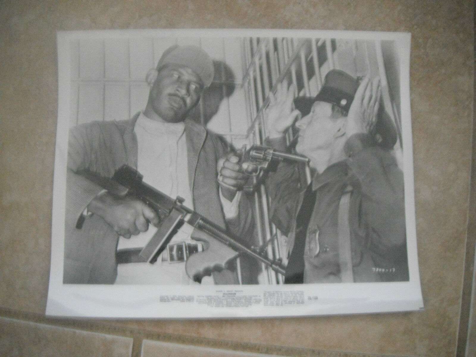 Dillinger 1973 Warren Oates B&W 8x10 Promo Photo Poster painting Lobby Card