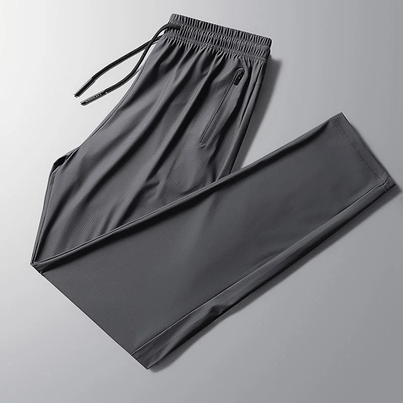 Men's Summer Quick Dry Ice Silk Sports Pants